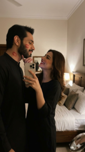 The Kiss Mark Selfie