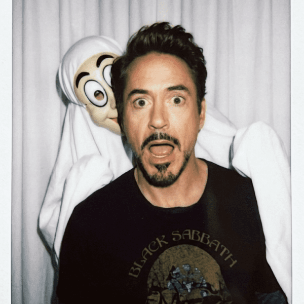 Halloween Ghost Photobomb