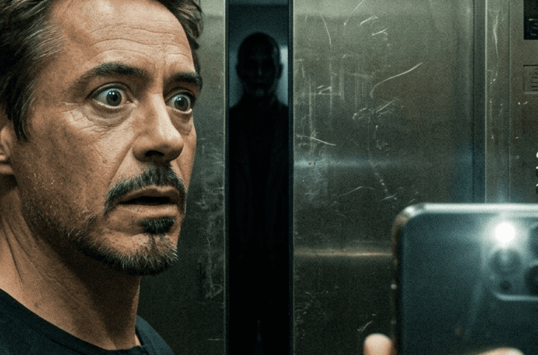 Halloween Scared Elevator