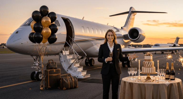 Private Jet Birthday