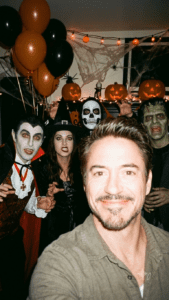 Halloween Party Photobomb