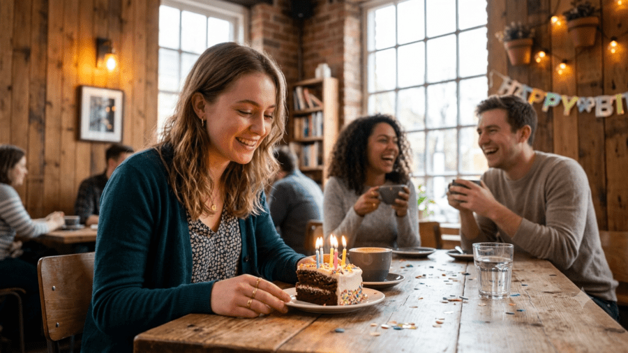 Casual Birthday Cafe