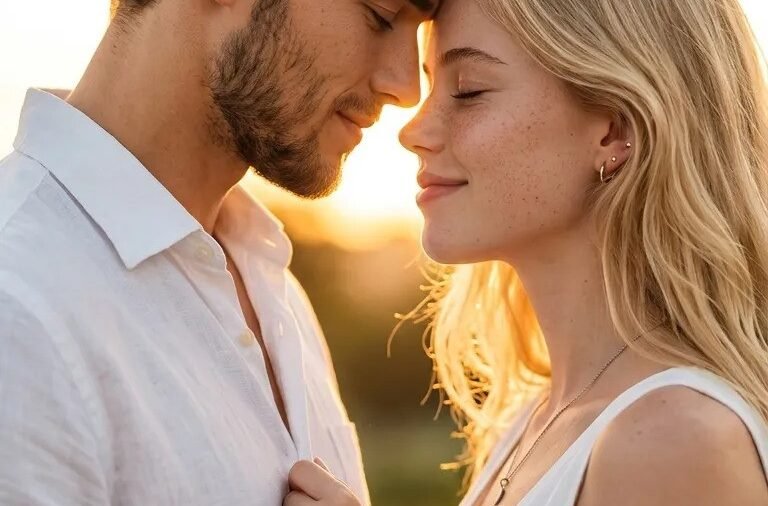 Golden Hour Soulmates Portrait
