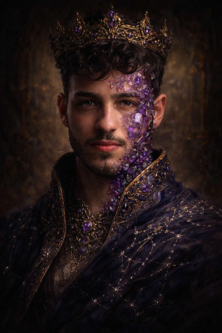 Portrait of Powerful Male Ruler