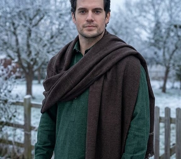 Winter Shawl Portrait