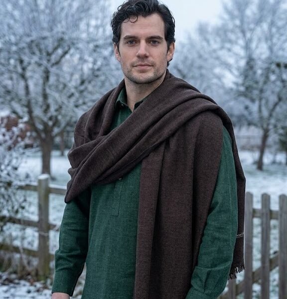 Winter Shawl Portrait
