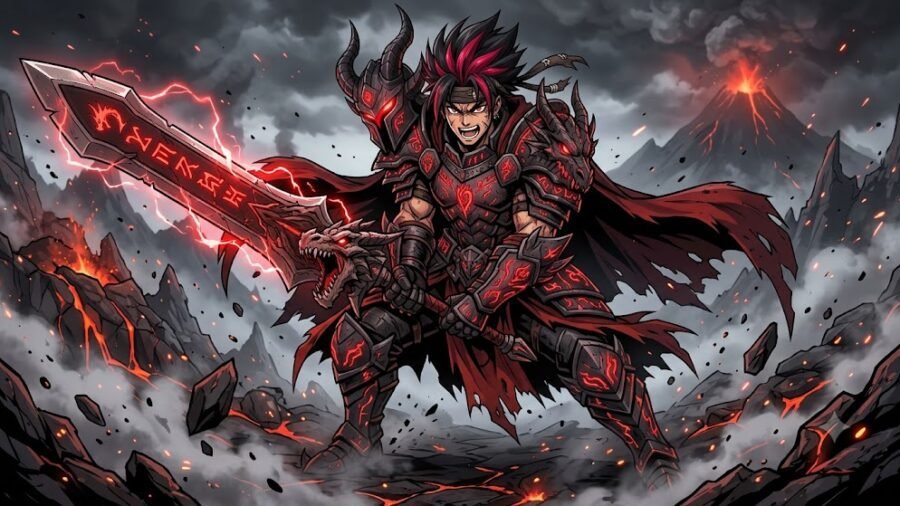 Shadow Dragon Knight Warrior
