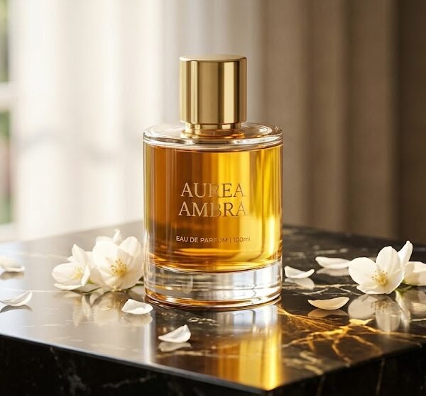 Luxury Perfume Bottle Studio Shot