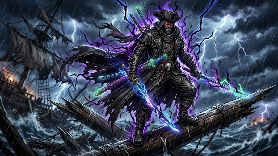 Shadow Captain of the Abyssal Sea