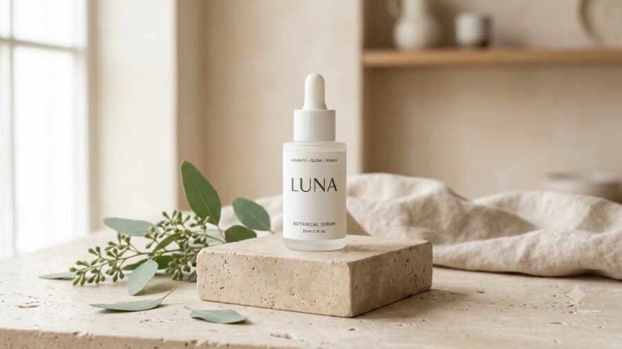 Minimal Skincare Product