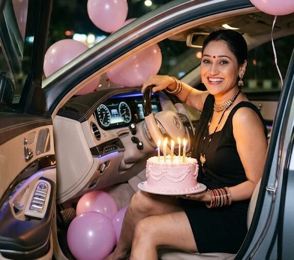 Luxury Birthday Night Drive Editorial