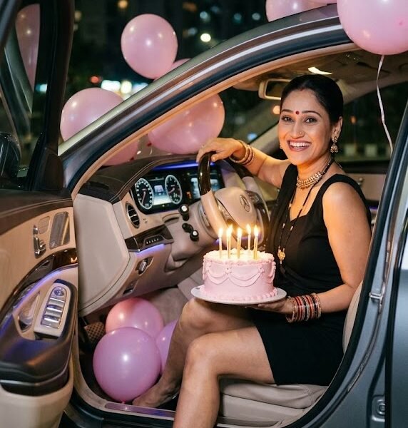 Luxury Birthday Night Drive Editorial