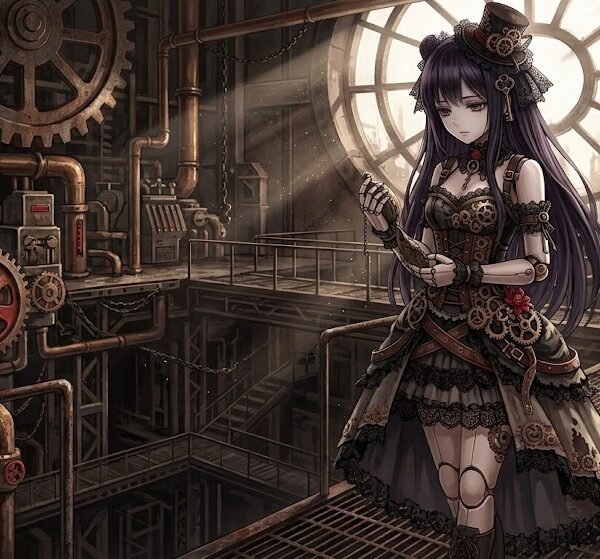 Industrial Mech Gothic Doll
