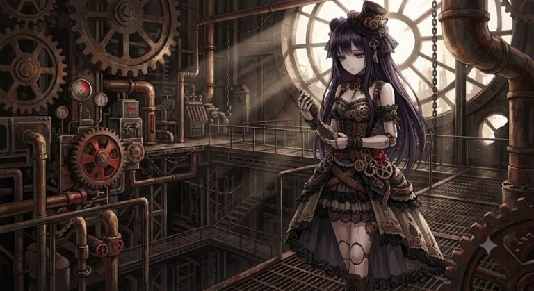 Industrial Mech Gothic Doll