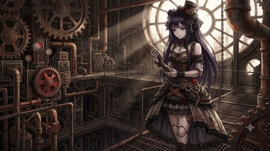 Industrial Mech Gothic Doll