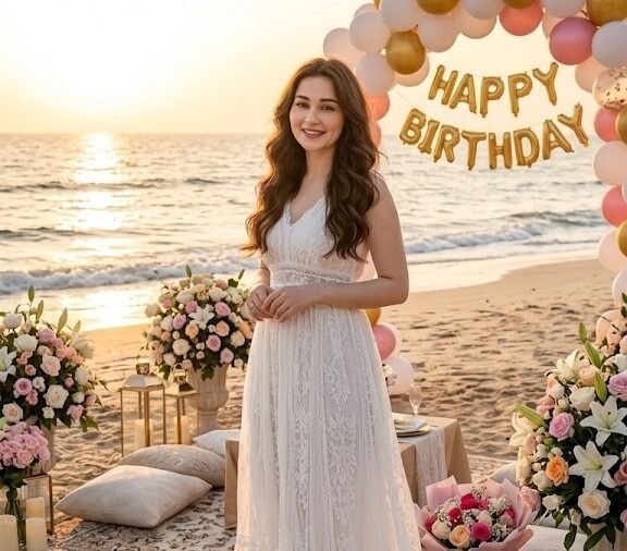 Birthday Beach Sunset Celebration