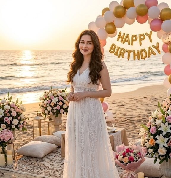 Birthday Beach Sunset Celebration