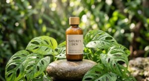 Organic Herbal Skincare Dropper Bottle