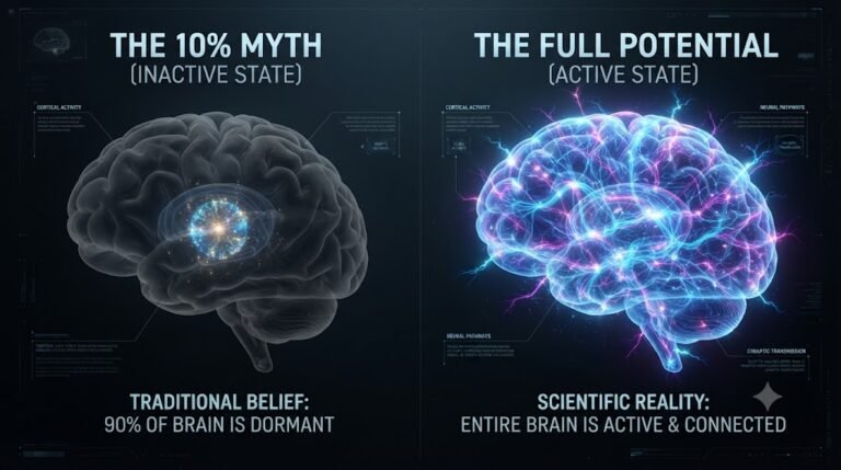 Brain Activity Myth Versus Anatomical Fact