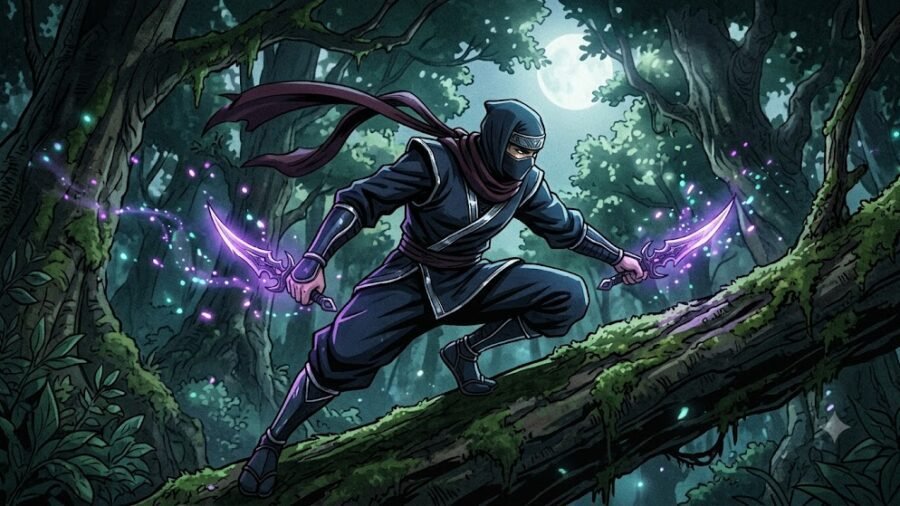 Shadow Ninja of the Dark Forest