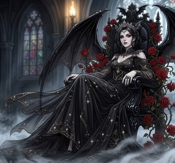 Celestial Gothic Vampire Queen