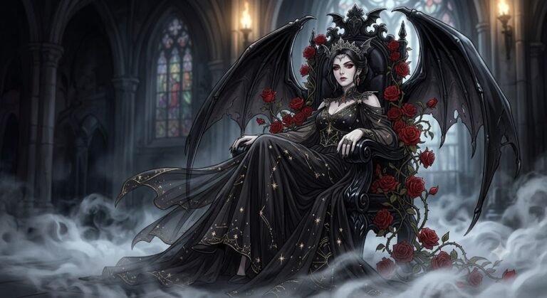 Celestial Gothic Vampire Queen