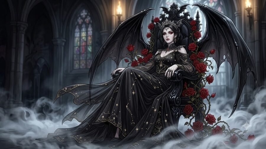 Celestial Gothic Vampire Queen