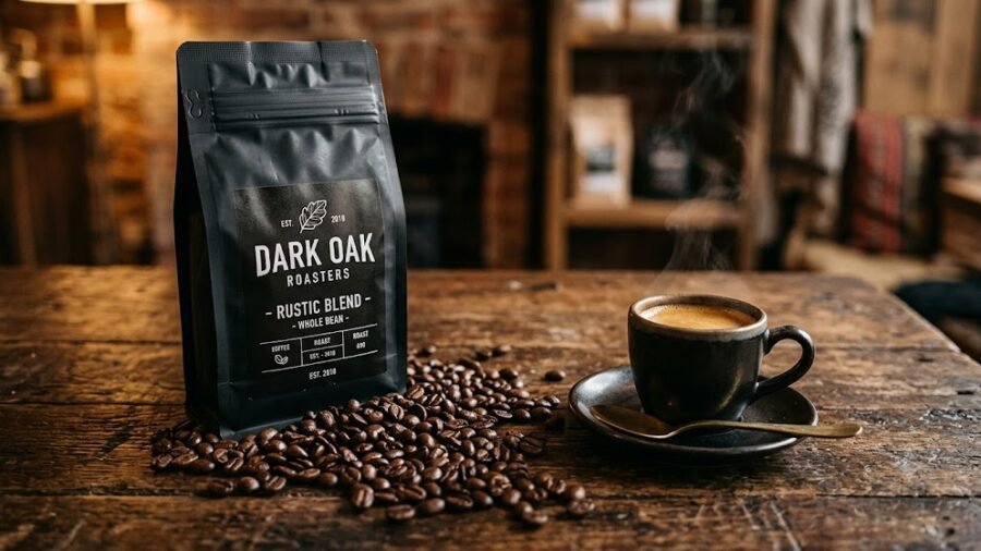 Artisan Craft Coffee Beans Bag
