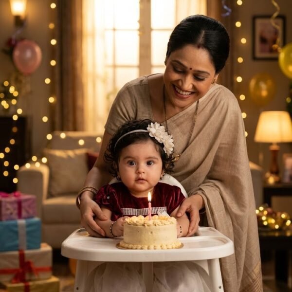 Heartwarming Mother & Child Birthday Portrait