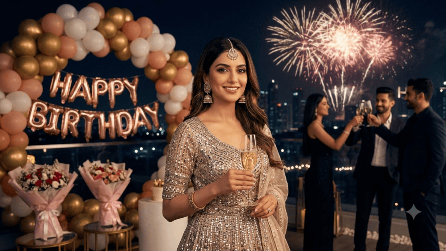 Birthday Glam in a Luxury Rooftop Party