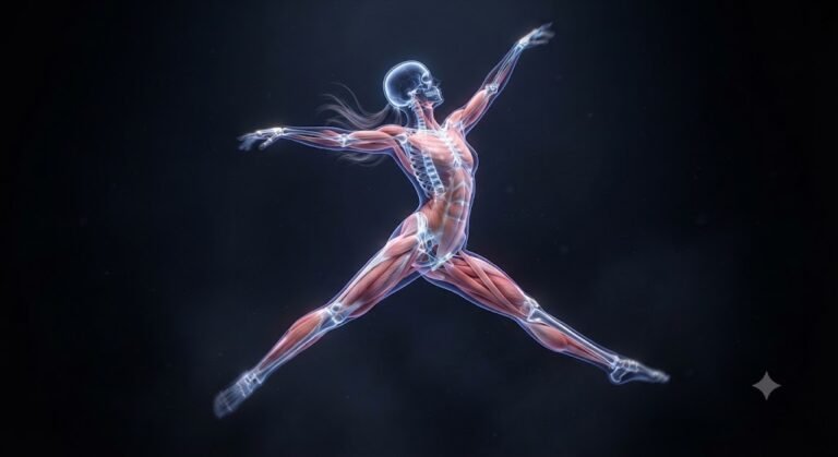 Ethereal Translucent Medical Visualisation of Musculature