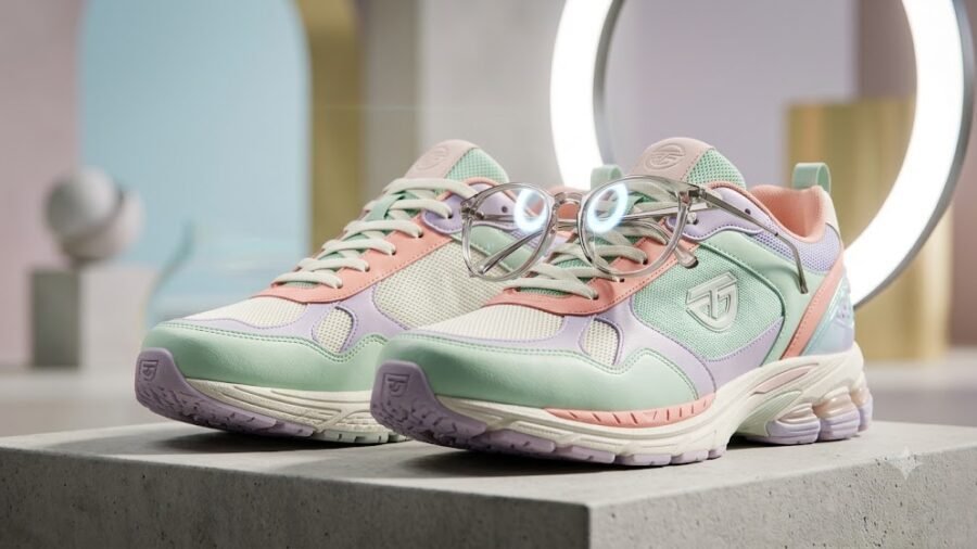 Running Shoes Hyper Realistic Confident Prompt
