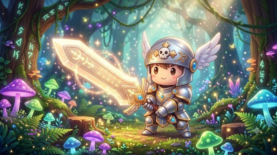 Tiny Hero Fantasy Chibi Knight
