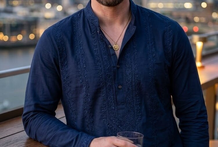 Man In Shalwar Kameez, Photorealistic Portrait AI Prompt