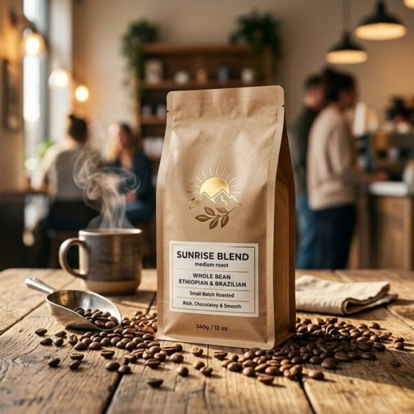 Coffee Product Advertisement