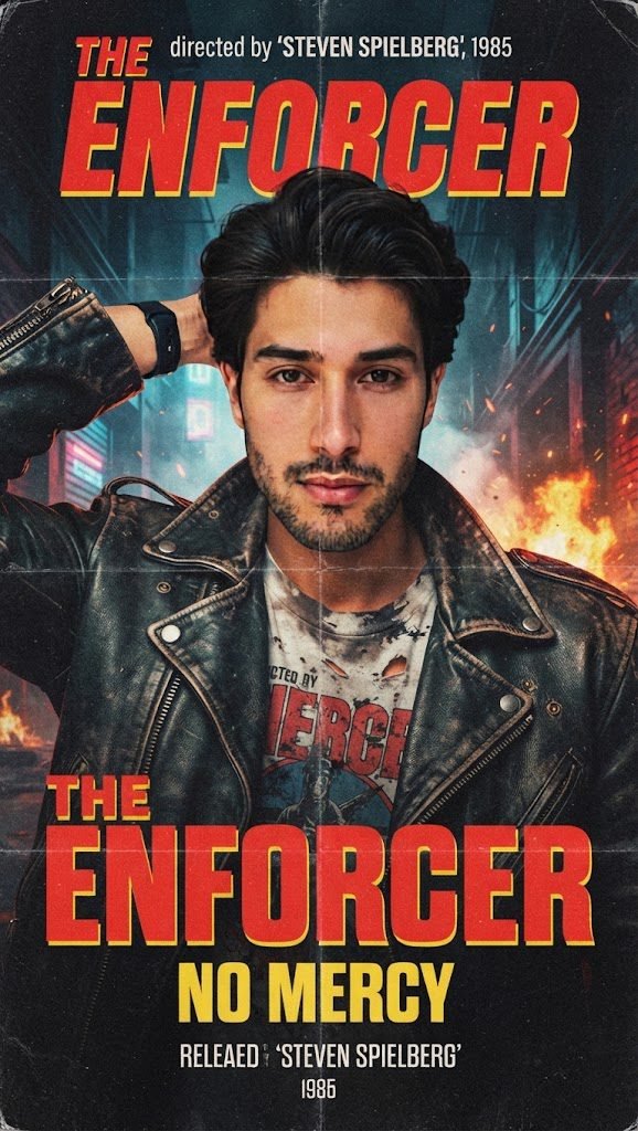 80s Action Movie Poster