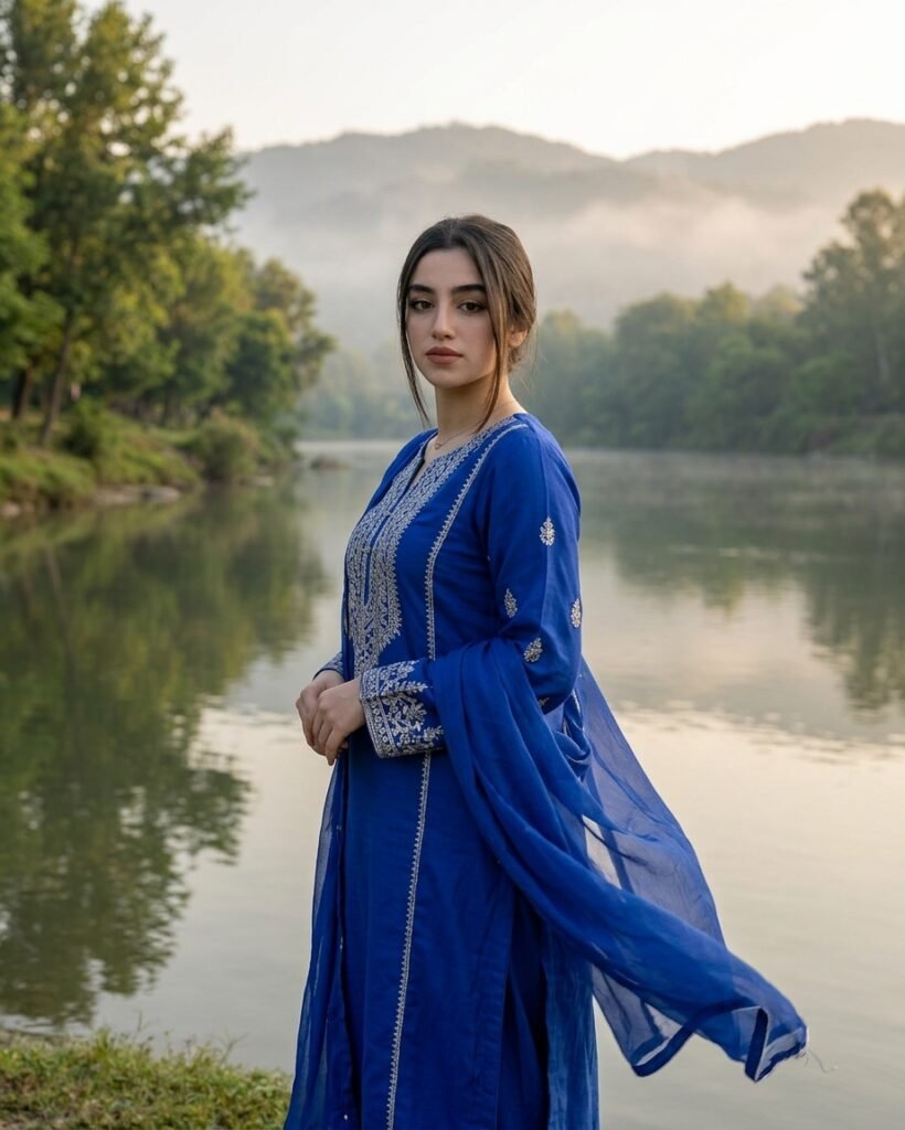 Cobalt Blue by the River
