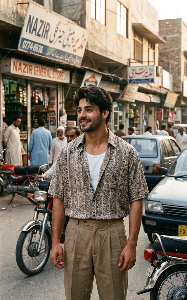 90s Pakistani Street Style