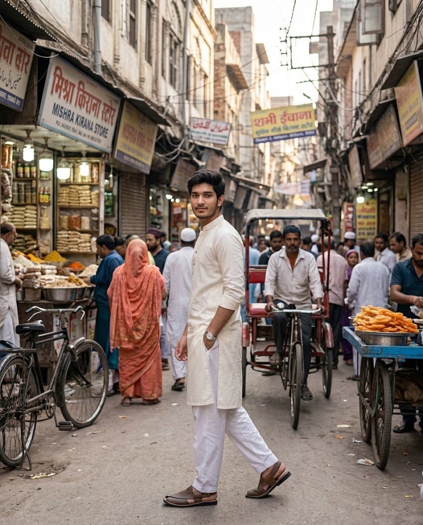 Old Delhi — Ivory Kurta Pajama
